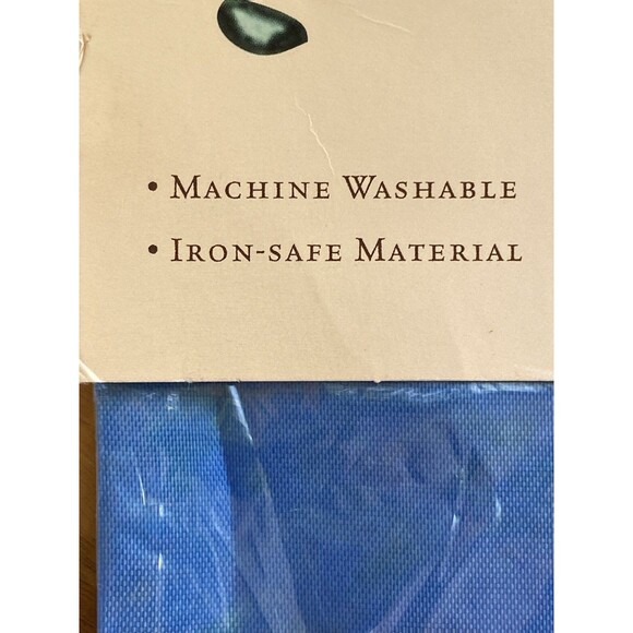 VTG Footprints in the Sand Hand Painted Touch FLAG IMPRESSIONS By NCE 25” X 38” - Picture 5 of 6